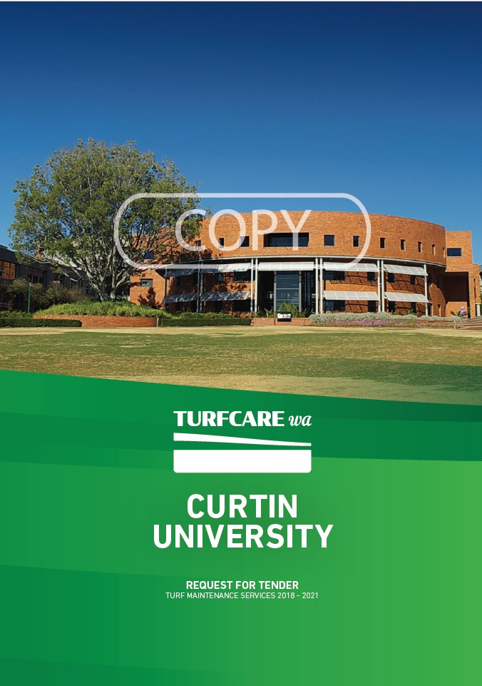 Curtin University Tender Document Design